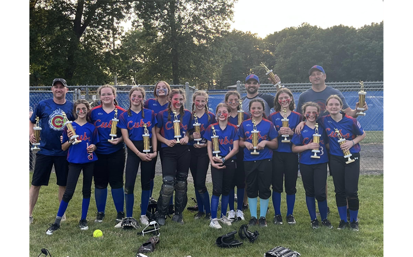 2023 Softball Majors Champion Cubs